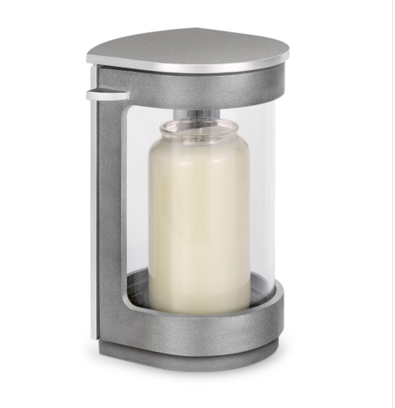 Aluminium lantaarn rond