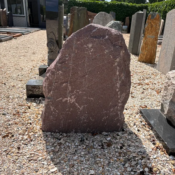 Ruw natuursteen letterplaat